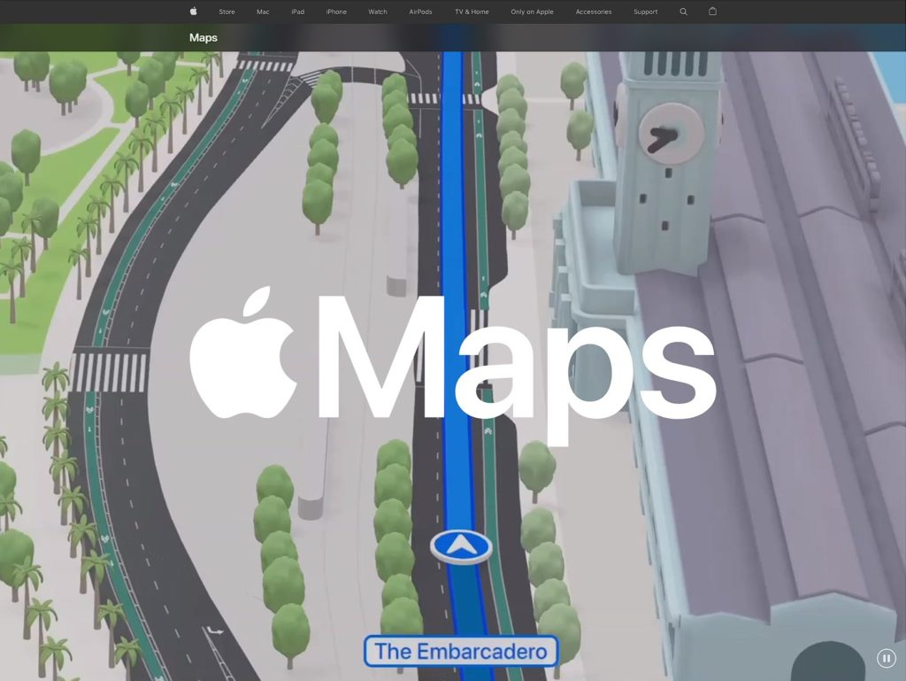 Apple Maps meluncurkan versi beta web, lebih banyak fitur